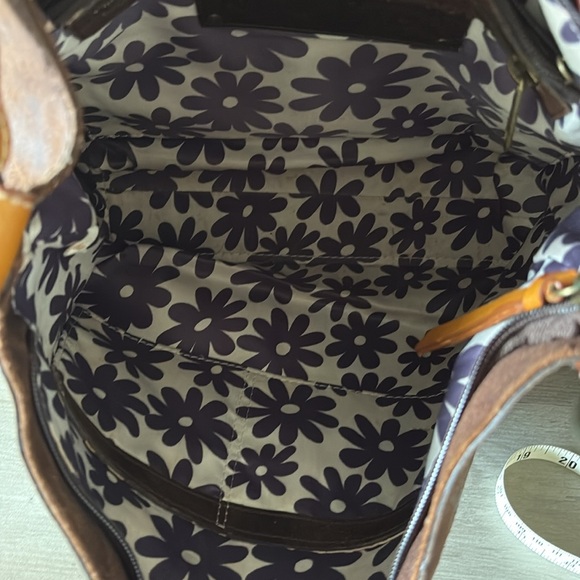 Nino Bossi Leather Shoulder Bag GUC - Picture 7 of 7